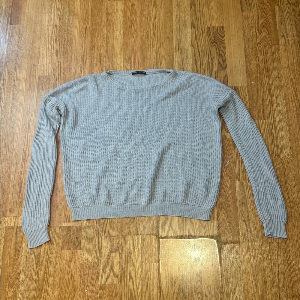 Brandy Melville Blue Gray knitted Sweater